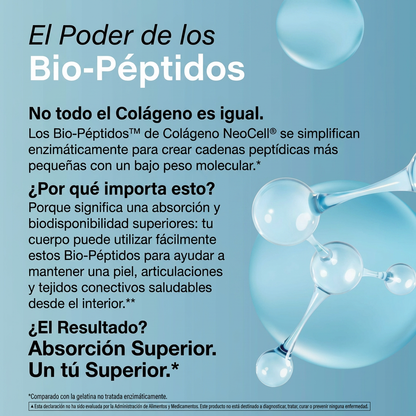NeoCell Multi-Colageno Peptides - Piel Firme, Cabello Fuerte y Articulaciones
